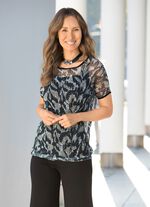 2-delat set med rund halsringning 