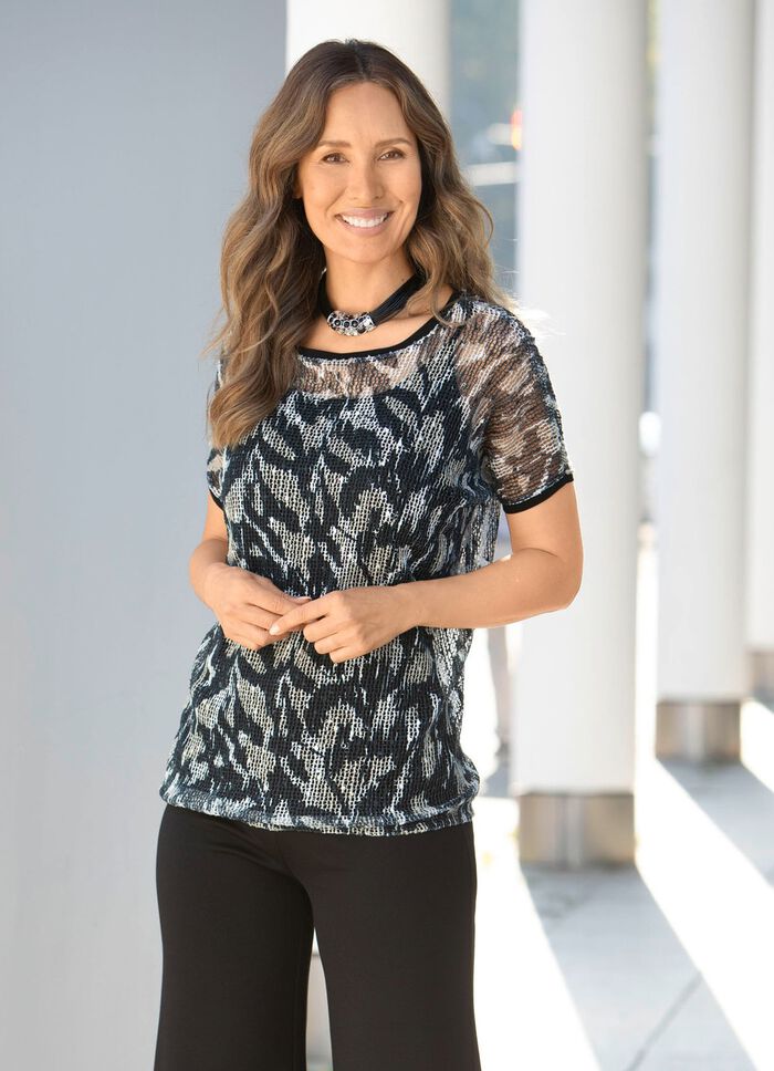 2-delat set med rund halsringning 