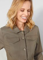 Kavaj med sneda fickor 