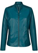 Kavaj i konstl&auml;der med kantband 