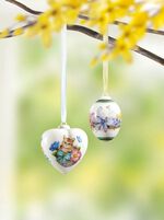 Hutschenreuther &aring;rsh&auml;nge 2024 tillverkad av h&ouml;gkvalitativt porslin 