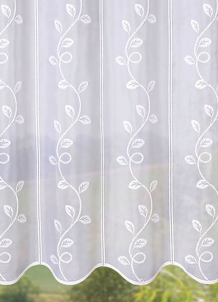 Kort persienn med ranka motiv 