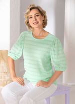 skjorta med moderiktiga &auml;rmar 