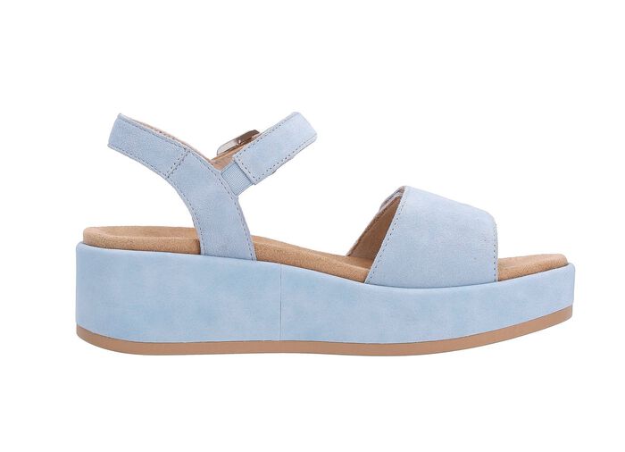 Sandal av sammetsmocka 