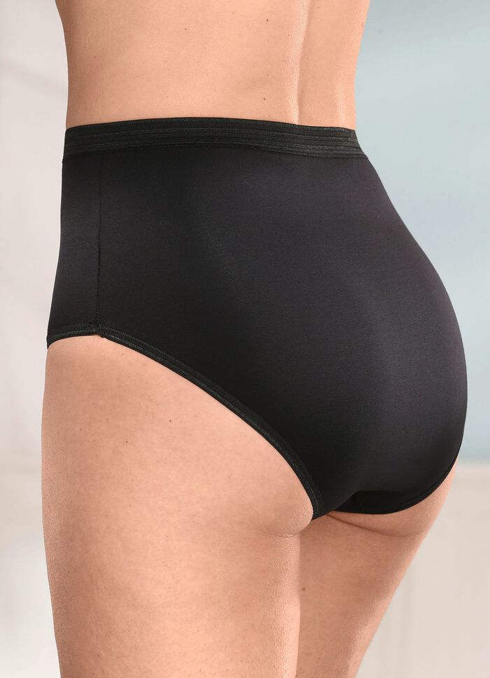 Fempack trosor med blommotiv 