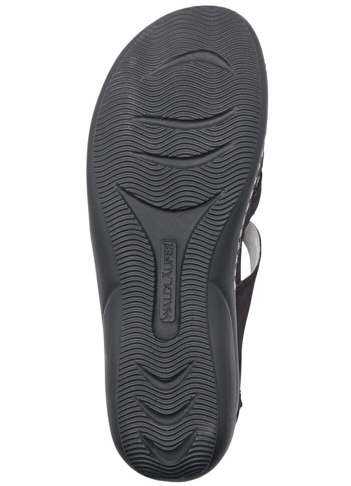 Ranger-sandal med justerbara remmar SVART