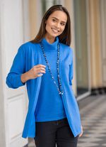 Stickat twinset i mycket mjuk kvalitet 