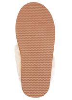 ELENA EDEN, varma damtofflor, med lammskinn 