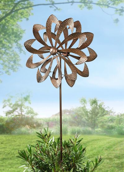 Vindkraftverk i dubbel metall 