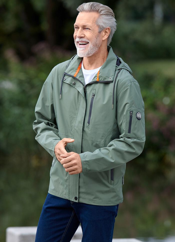 Funktionell jacka med huva 