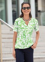 Tunika med st&aring;krage 