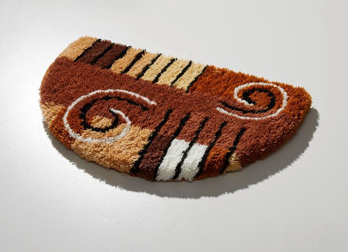 Badrumsset i Table Tuft-kvalitet BRUN