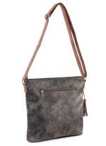 V&auml;ska med delvis glittrande fl&auml;tade detaljer 