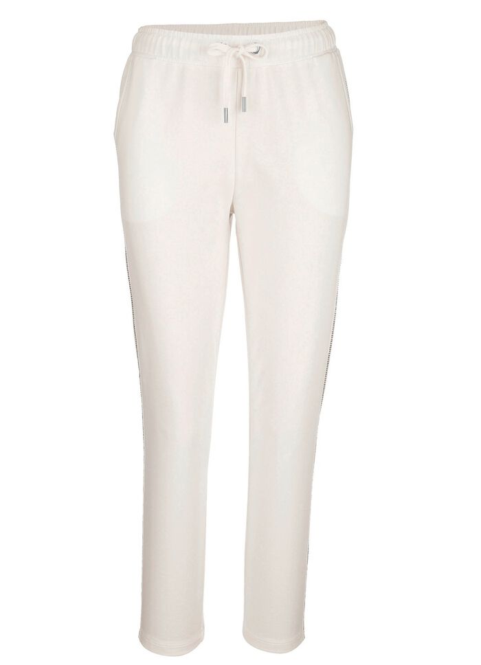 Byxor i joggingbyxstil 