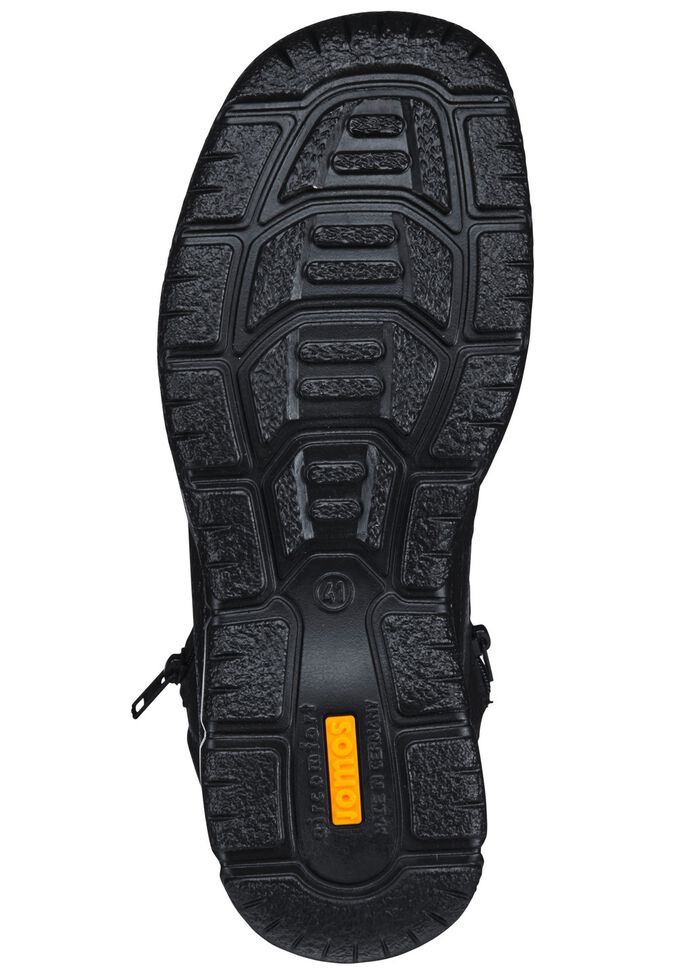 GINO GALANTE, fodrade herrst&ouml;vlar, vinterskor, med lammskinn SVART