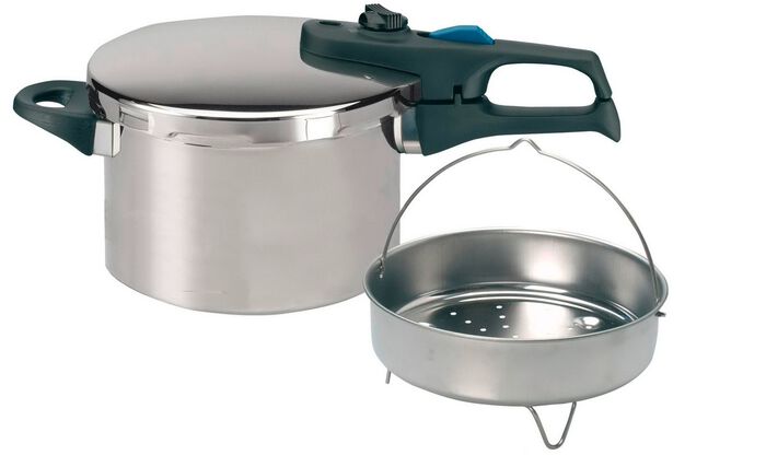 Elo tryckkokare med extra stark termisk kapselbas ROSTFRITT ST&Aring;L