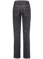 Magiska jeans med figurformande jeanssadel SVART