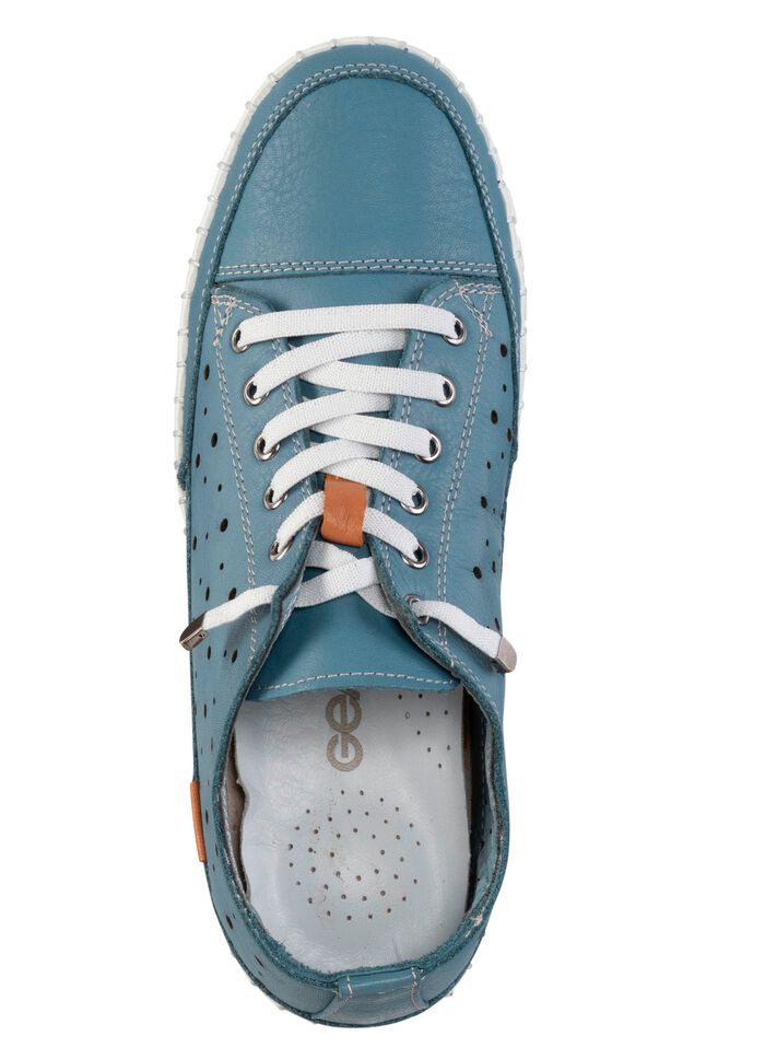 Skor med sn&ouml;rning JEANS