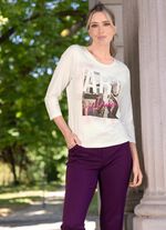 Skjorta med motivtryck 