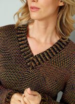 Tr&ouml;ja i grovstickad kvalitet 