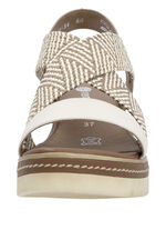 Remonte sandal med flätade detaljer, 