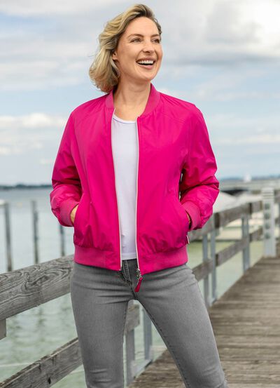 Funktionell v&auml;ndbar blus med 2-v&auml;gsdragkedja 