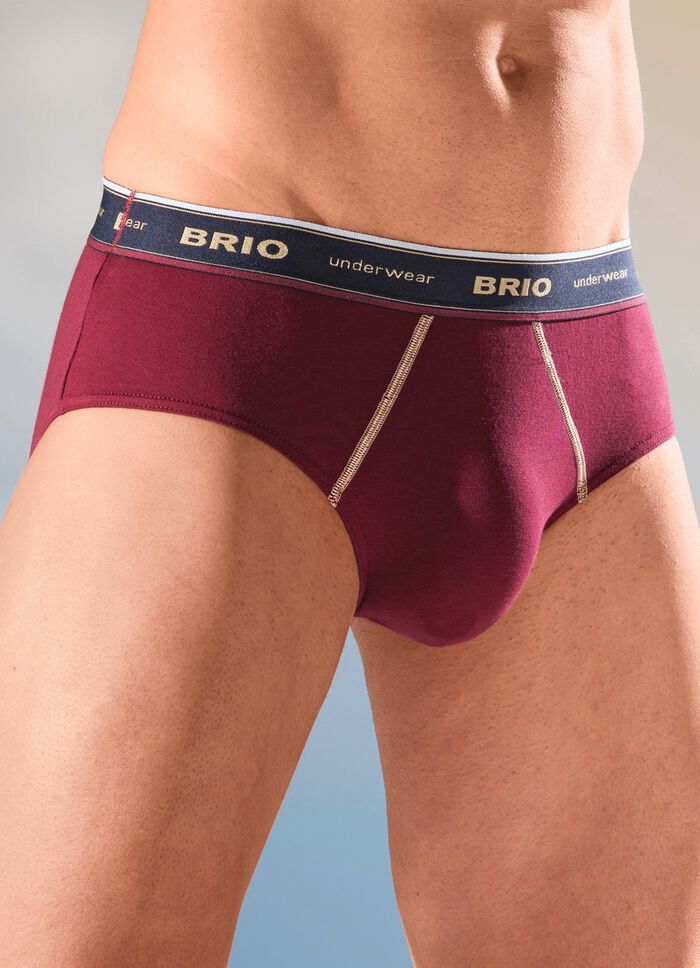 Paket med tre trosor med res&aring;r i midjan 