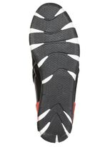 Gemini, trendiga damstövlar, vidd G, med uttagbar fotbädd SVART-RÖD