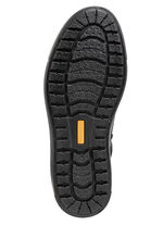 GINO GALANTE snörsko av nubuckläder med kontrasterande detaljer SVART