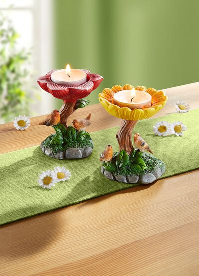Teelichthalter, 2-pack 