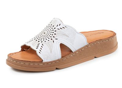 Tvillingmulor gjorda av nappal&auml;der med perforering 