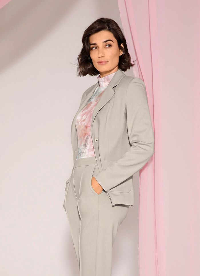 kavaj med lapelkrage 