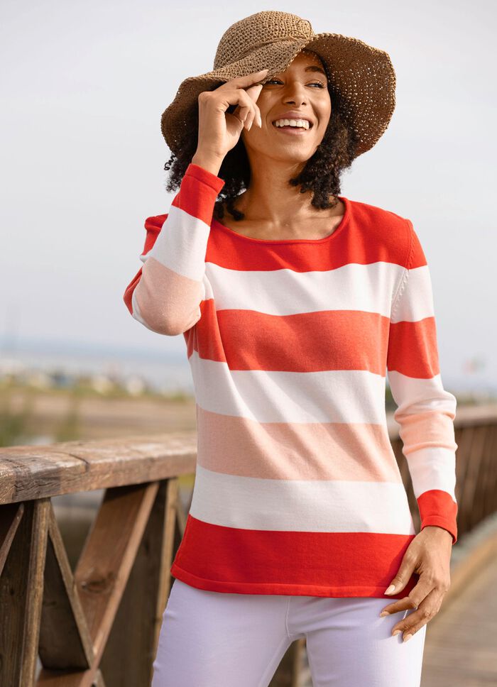 tr&ouml;ja i blockrandig design 