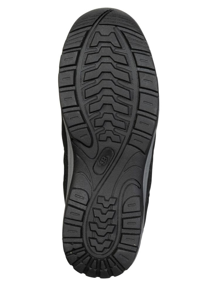 Andningsbara herrsneakers med klimatmembran SVARTGR&Aring;