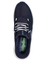 SKECHERS, herrsneakers, med gjuten slip-in-hälplatta, 