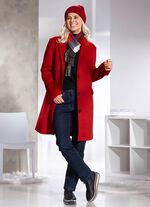 Kort kappa med slagkrage 