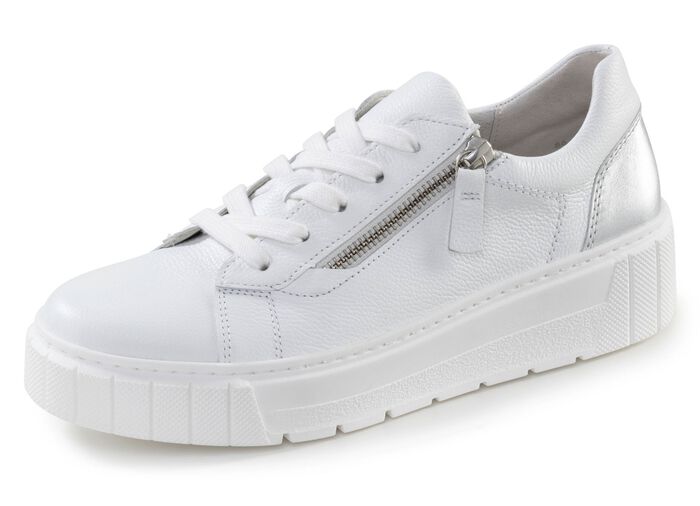 Gabor, moderiktiga damsneakers, bredd H, med uttagbar fotb&auml;dd 