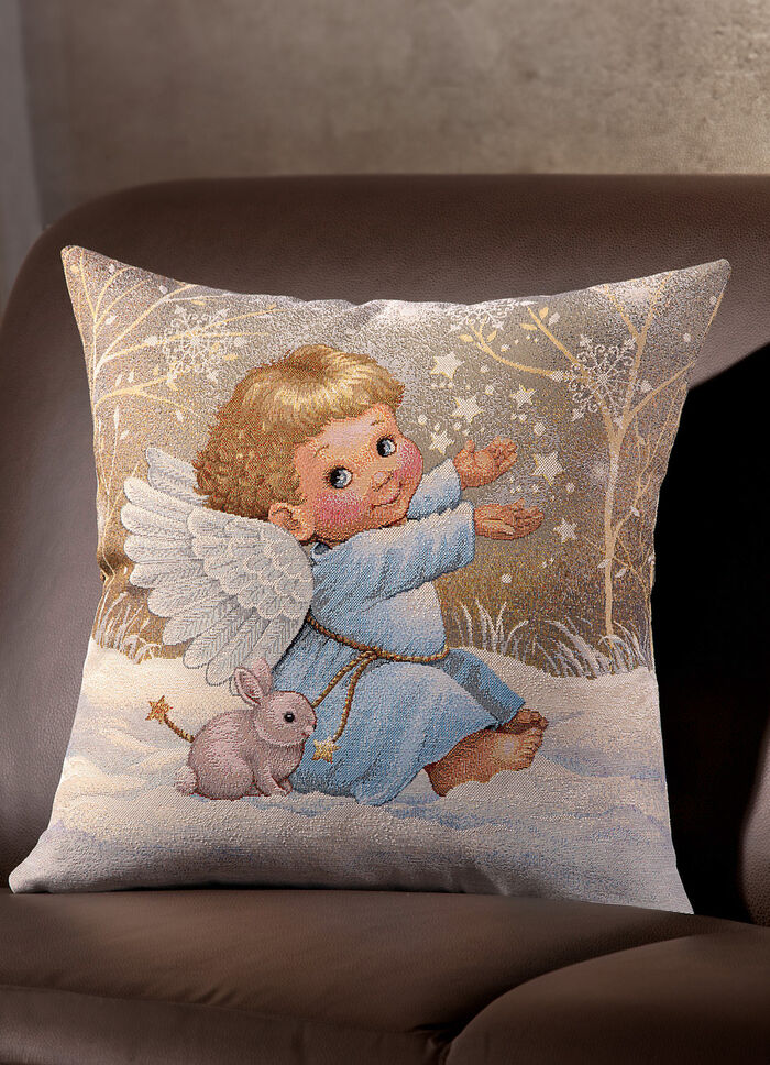 Kuddfodral med ängelmotiv 
