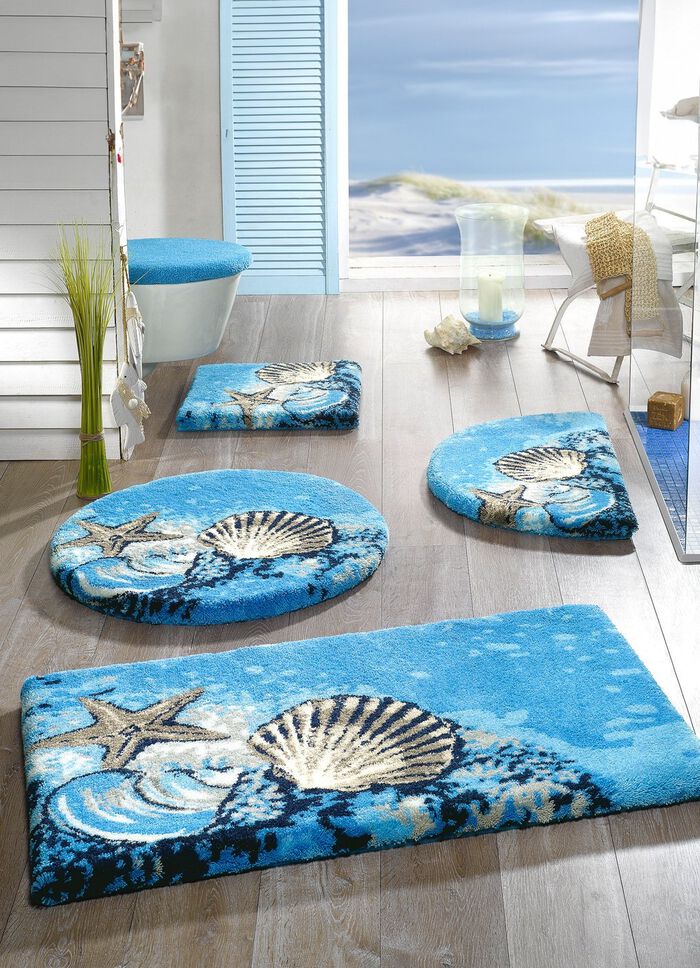 GRUND badrumsset med halkfri latexbaksida BL&Aring;