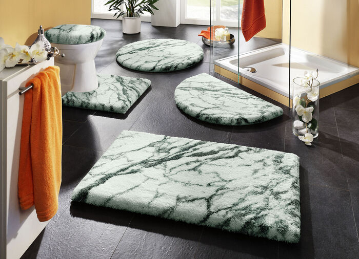 Badrumsset från Grund med marmordesign TURKOS