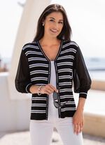 Kofta med fina chiffong&auml;rmar 