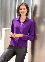 Tunika med V-ringning LILA