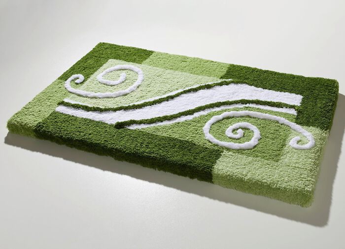 Badmatta med halkskyddad baksida 