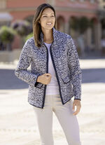 Funktionell v&auml;ndbar jacka med reptildesign 