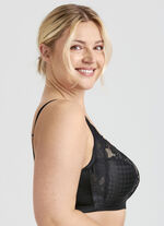 Miss Mary-bh med elastiska spetsinsatser SCHWARZ