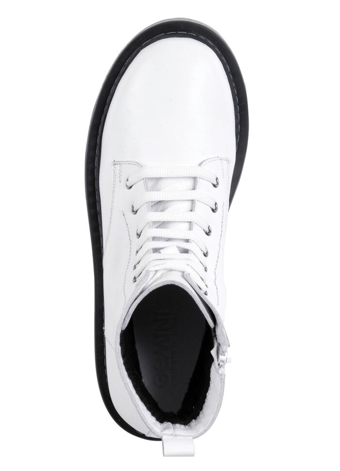 Gemini ankelst&ouml;vel med sn&ouml;rning i mjukt nappal&auml;der av kohud 