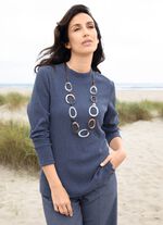 Skjorta med st&aring;krage 