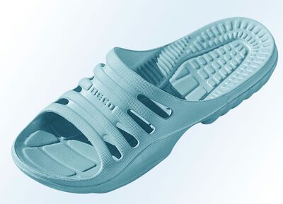 Badtofflor med massagefotb&auml;dd 