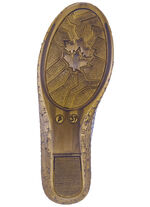 Gemini sandal med läderblomma JEANS