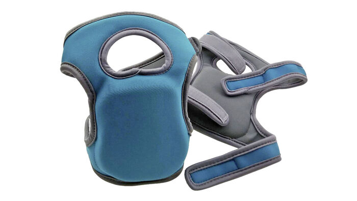 Knäskydd med memory foam 